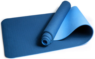 Lengthened Non-Slip Two-Color Yoga Mat Fitness Mat CuddleNest Enterprise