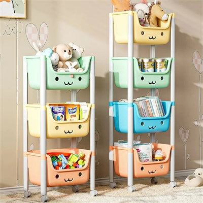 Kids’ Multi-Layer Toy & Book Storage Rack Revive