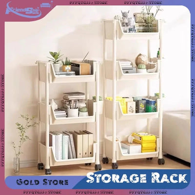 Multi-Layer Rolling Storage Rack Revive