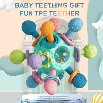 Rotating Rattle Ball Baby Toy CuddleNest Enterprise